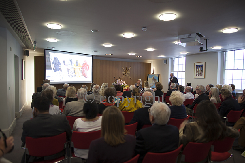 Omani Women art project, Helen Couchman presents at the Anglo-Omani Society, London
